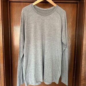 Lululemon Men’s Metal Vent Tech Long Sleeve XL Gray
